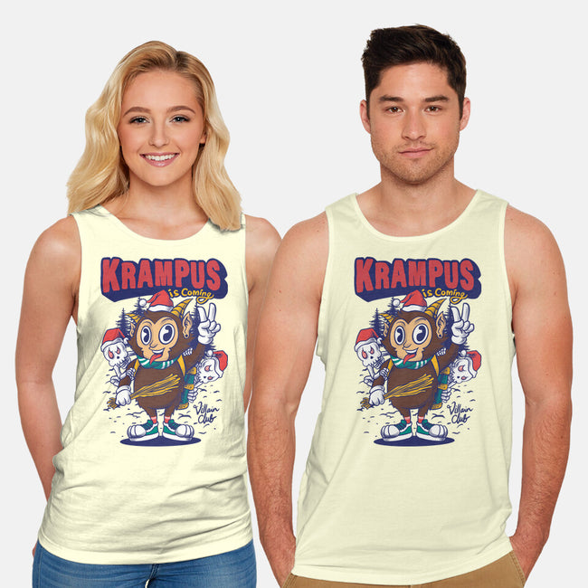 Krampus Is Coming-Unisex-Basic-Tank-spoilerinc