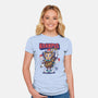 Krampus Is Coming-Womens-Fitted-Tee-spoilerinc