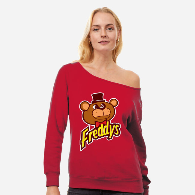 Freddy's-Womens-Off Shoulder-Sweatshirt-dalethesk8er