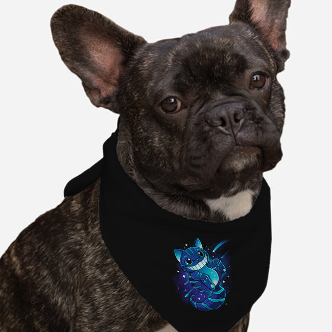 Cheshire Galaxy-Dog-Bandana-Pet Collar-Vallina84