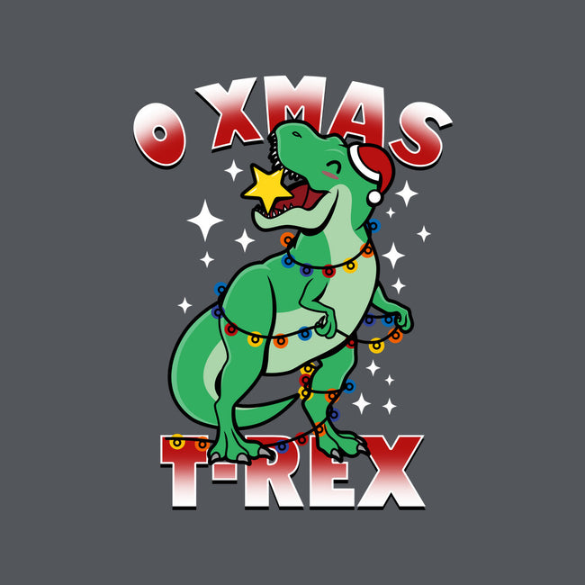 O Xmas T-Rex-Womens-V-Neck-Tee-Boggs Nicolas