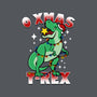 O Xmas T-Rex-None-Removable Cover-Throw Pillow-Boggs Nicolas