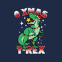O Xmas T-Rex-None-Polyester-Shower Curtain-Boggs Nicolas