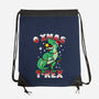 O Xmas T-Rex-None-Drawstring-Bag-Boggs Nicolas