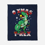 O Xmas T-Rex-None-Fleece-Blanket-Boggs Nicolas