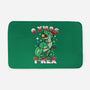 O Xmas T-Rex-None-Memory Foam-Bath Mat-Boggs Nicolas