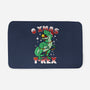 O Xmas T-Rex-None-Memory Foam-Bath Mat-Boggs Nicolas