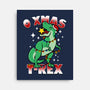 O Xmas T-Rex-None-Stretched-Canvas-Boggs Nicolas