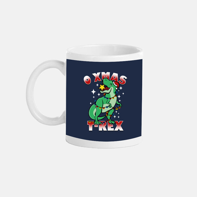 O Xmas T-Rex-None-Mug-Drinkware-Boggs Nicolas