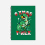 O Xmas T-Rex-None-Dot Grid-Notebook-Boggs Nicolas