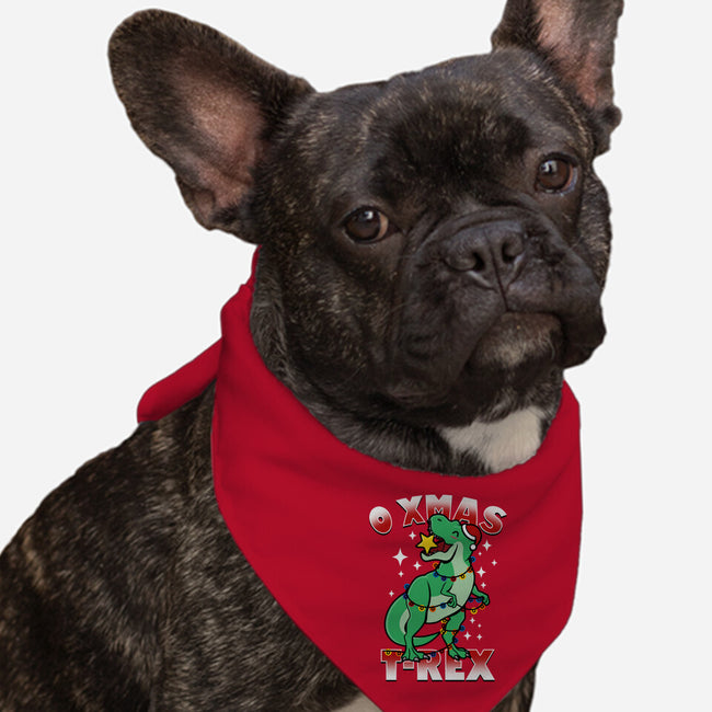 O Xmas T-Rex-Dog-Bandana-Pet Collar-Boggs Nicolas