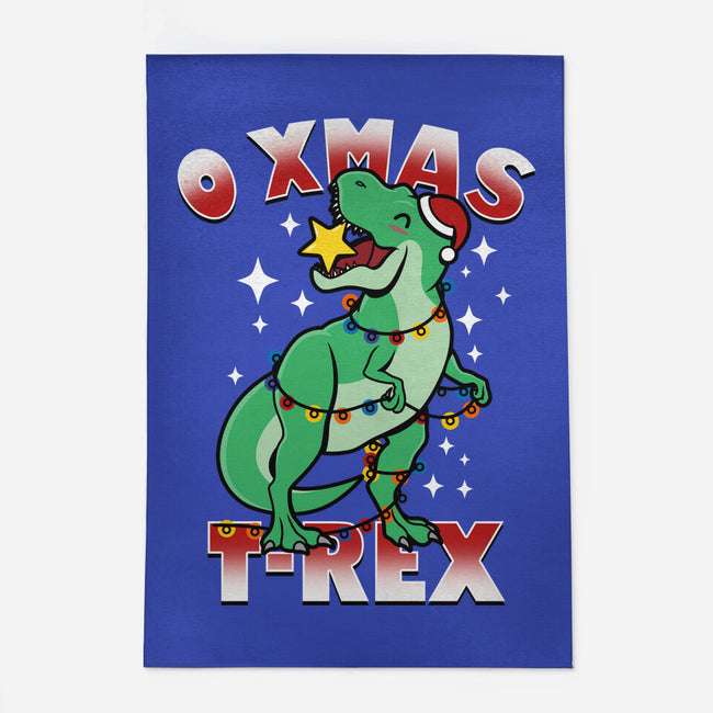 O Xmas T-Rex-None-Indoor-Rug-Boggs Nicolas