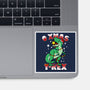 O Xmas T-Rex-None-Glossy-Sticker-Boggs Nicolas