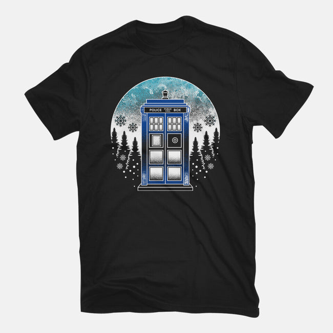 Time And Space And Snow-Unisex-Basic-Tee-Logozaste
