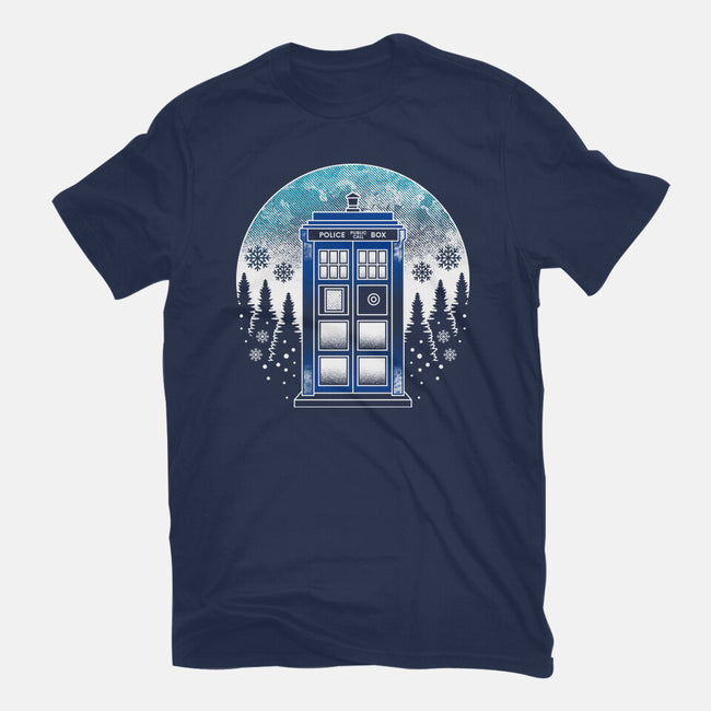 Time And Space And Snow-Mens-Basic-Tee-Logozaste