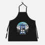 Time And Space And Snow-Unisex-Kitchen-Apron-Logozaste