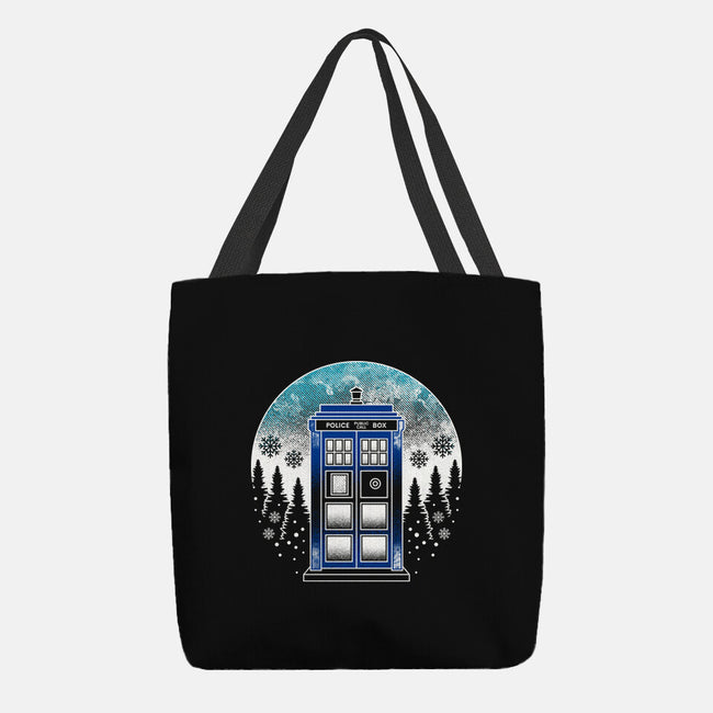 Time And Space And Snow-None-Basic Tote-Bag-Logozaste