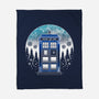 Time And Space And Snow-None-Fleece-Blanket-Logozaste