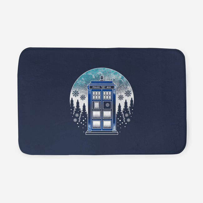 Time And Space And Snow-None-Memory Foam-Bath Mat-Logozaste