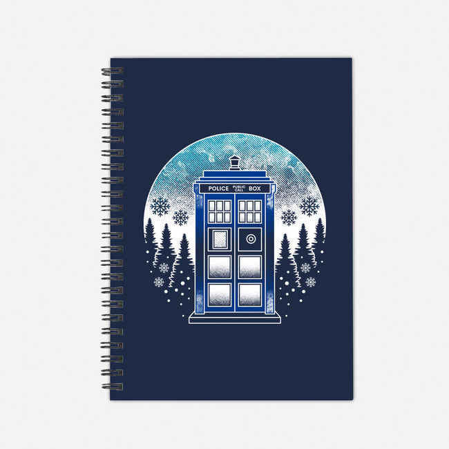 Time And Space And Snow-None-Dot Grid-Notebook-Logozaste