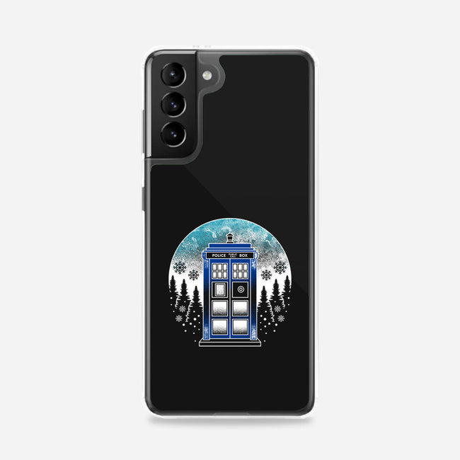 Time And Space And Snow-Samsung-Snap-Phone Case-Logozaste