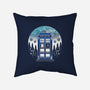 Time And Space And Snow-None-Removable Cover-Throw Pillow-Logozaste