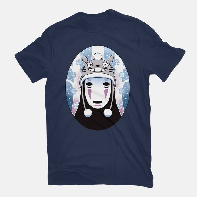 Spirits In The Snow-Womens-Fitted-Tee-Logozaste