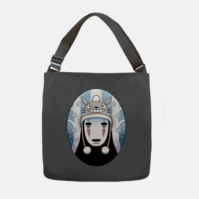 Spirits In The Snow-None-Adjustable Tote-Bag-Logozaste