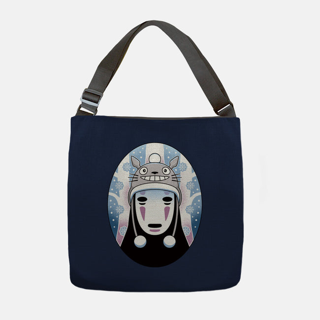 Spirits In The Snow-None-Adjustable Tote-Bag-Logozaste