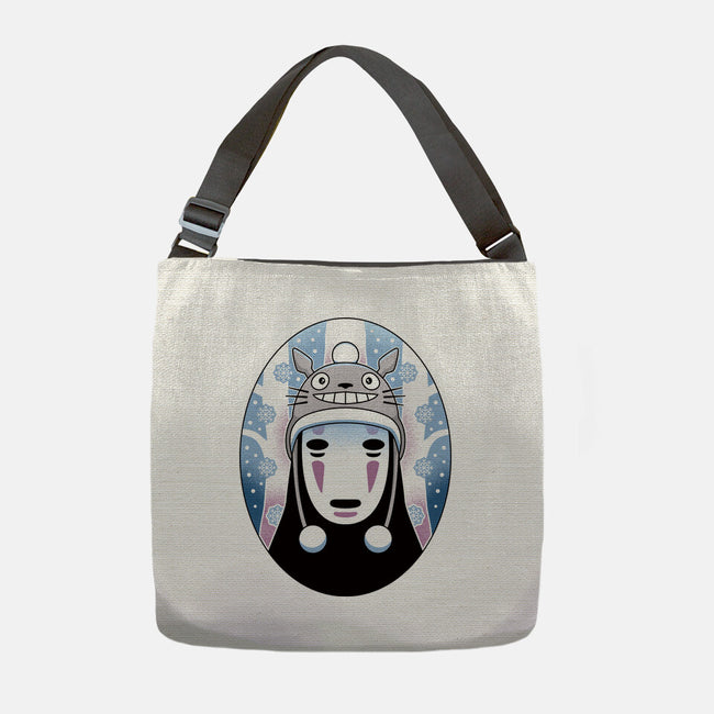 Spirits In The Snow-None-Adjustable Tote-Bag-Logozaste