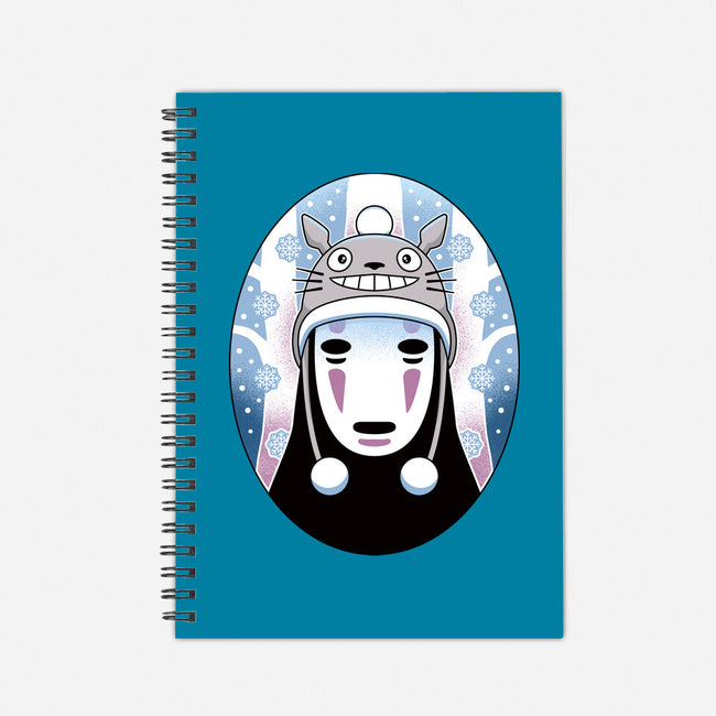 Spirits In The Snow-None-Dot Grid-Notebook-Logozaste