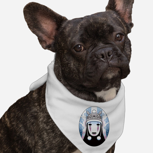 Spirits In The Snow-Dog-Bandana-Pet Collar-Logozaste