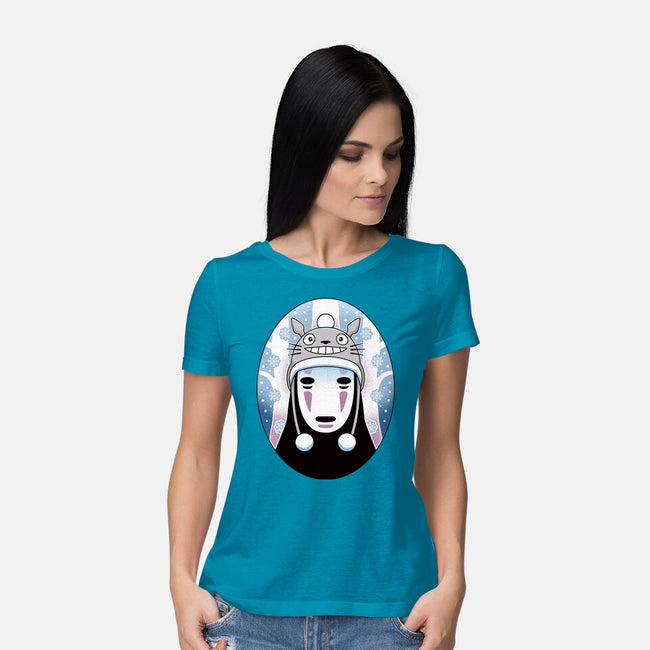 Spirits In The Snow-Womens-Basic-Tee-Logozaste