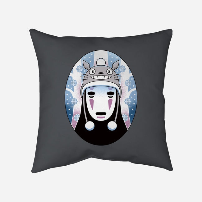 Spirits In The Snow-None-Non-Removable Cover w Insert-Throw Pillow-Logozaste