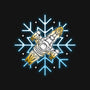 Shiny Snowflake-Womens-Off Shoulder-Sweatshirt-Logozaste