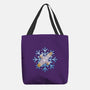 Shiny Snowflake-None-Basic Tote-Bag-Logozaste