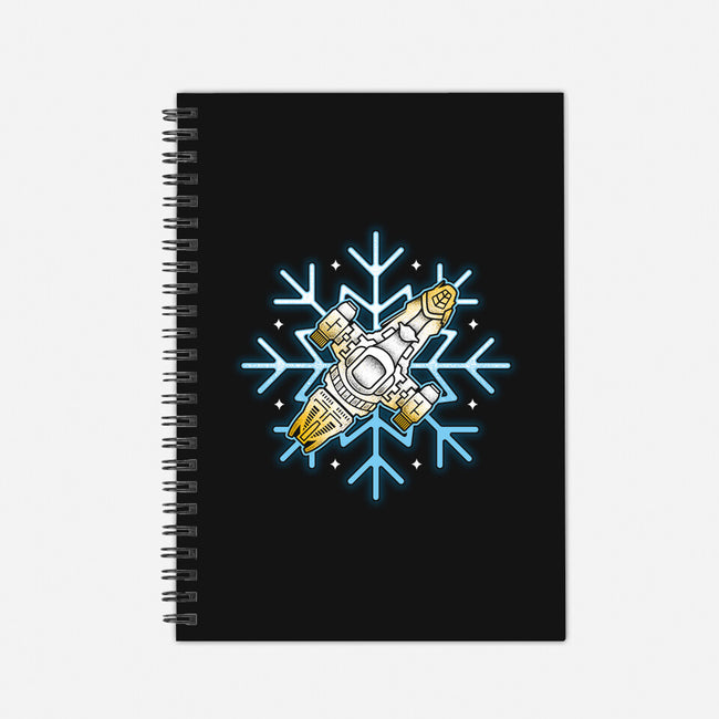 Shiny Snowflake-None-Dot Grid-Notebook-Logozaste