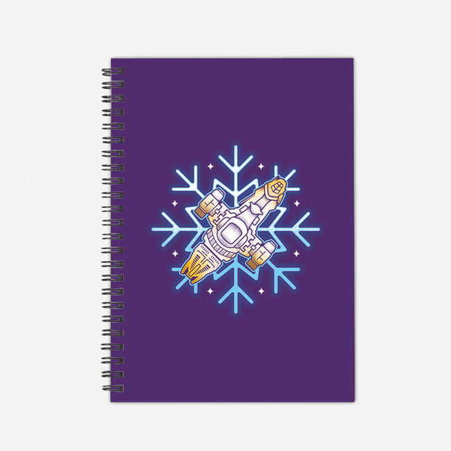 Shiny Snowflake-None-Dot Grid-Notebook-Logozaste