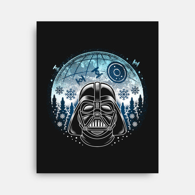 Best Winter In The Galaxy-None-Stretched-Canvas-Logozaste