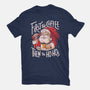 First The Coffee-Womens-Fitted-Tee-eduely