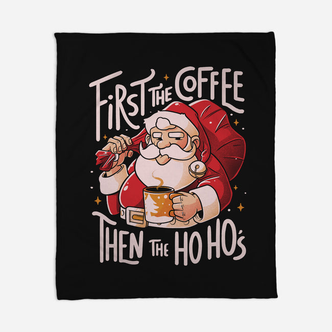 First The Coffee-None-Fleece-Blanket-eduely