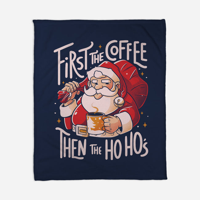 First The Coffee-None-Fleece-Blanket-eduely