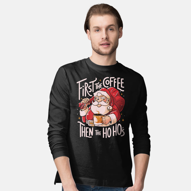 First The Coffee-Mens-Long Sleeved-Tee-eduely