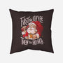 First The Coffee-None-Non-Removable Cover w Insert-Throw Pillow-eduely