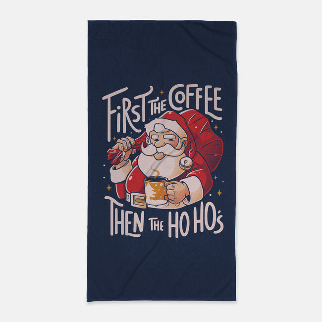 First The Coffee-None-Beach-Towel-eduely