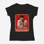 Christmas Cleaning-Womens-V-Neck-Tee-daobiwan