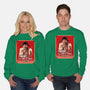 Christmas Cleaning-Unisex-Crew Neck-Sweatshirt-daobiwan