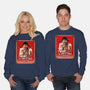 Christmas Cleaning-Unisex-Crew Neck-Sweatshirt-daobiwan