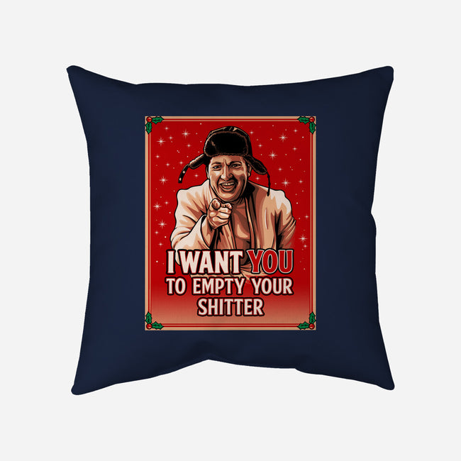 Christmas Cleaning-None-Removable Cover-Throw Pillow-daobiwan