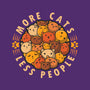 More Cats Less People-None-Zippered-Laptop Sleeve-erion_designs